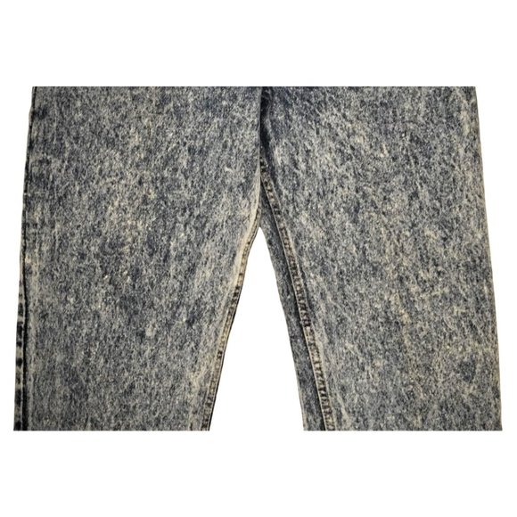 Vintage Levis 550 Acid Washed Jeans Tag 35 x 30 Actual 34 x 30 Mens Orange Tab - Picture 15 of 15